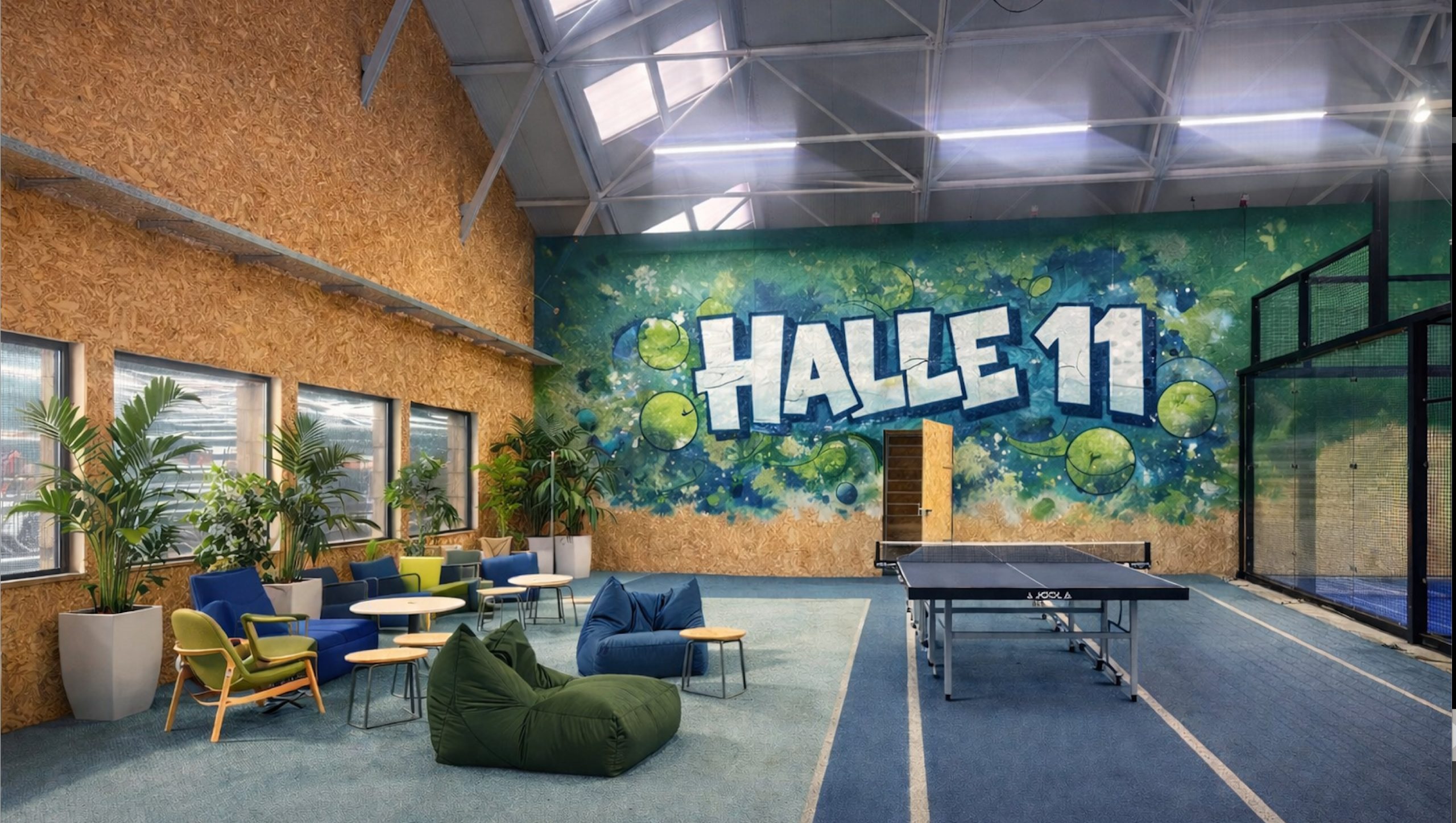 Halle 11 Graffiti